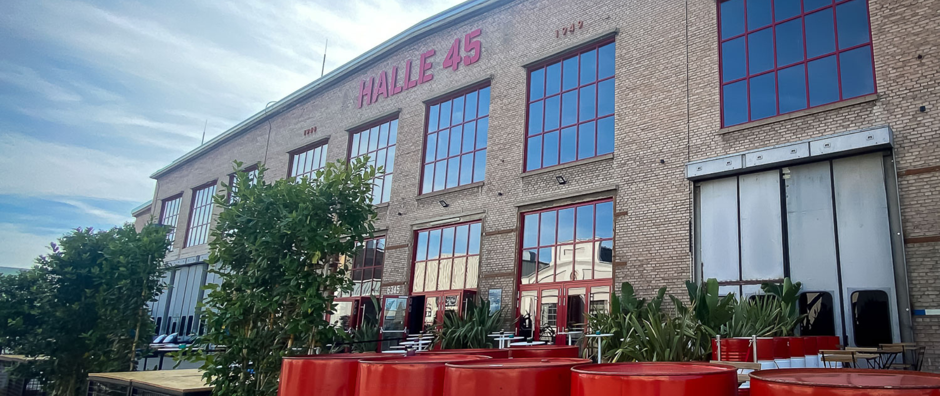 Halle 45 Aussenansicht Flow the Kitchen