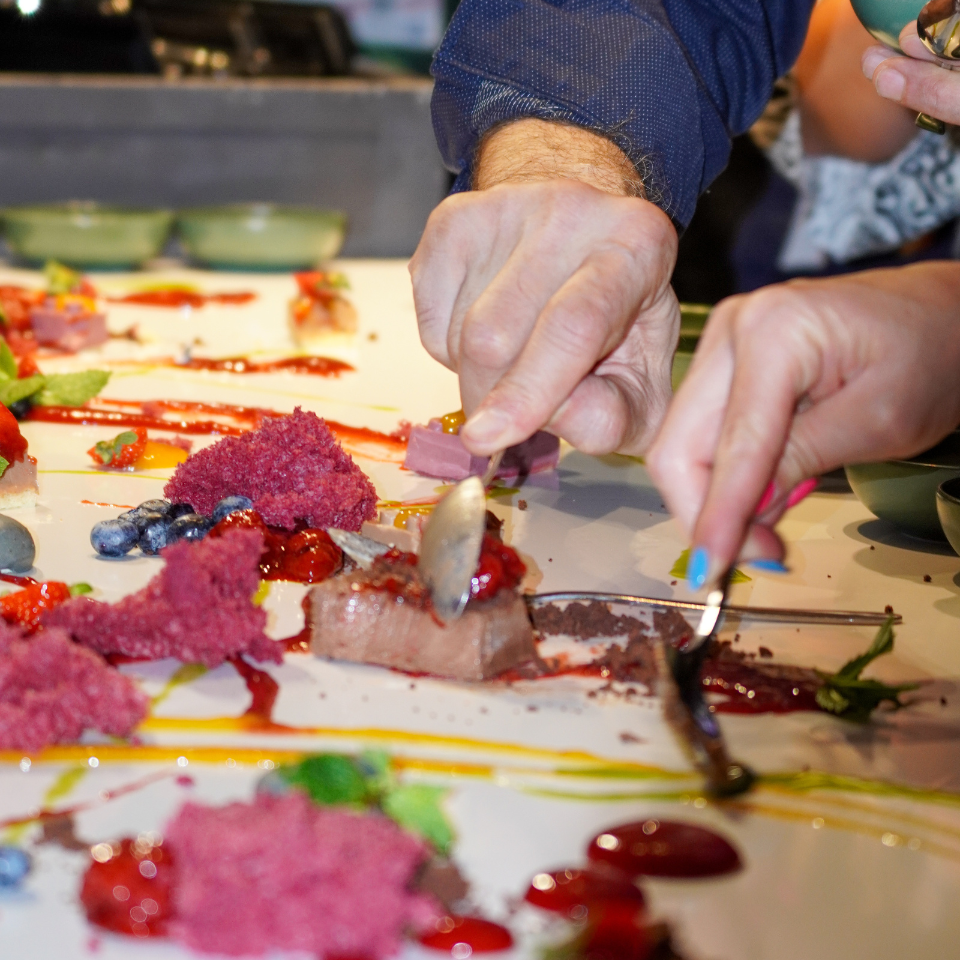 Live Dessert im Place to be bei Meet Germany FLOW THE KITCHEN