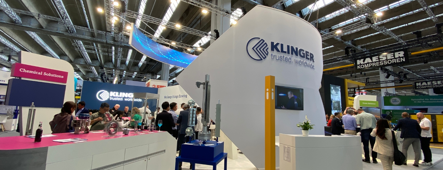 Achema KLINGER Messe FLOW THE KITCHEN 12.06.24