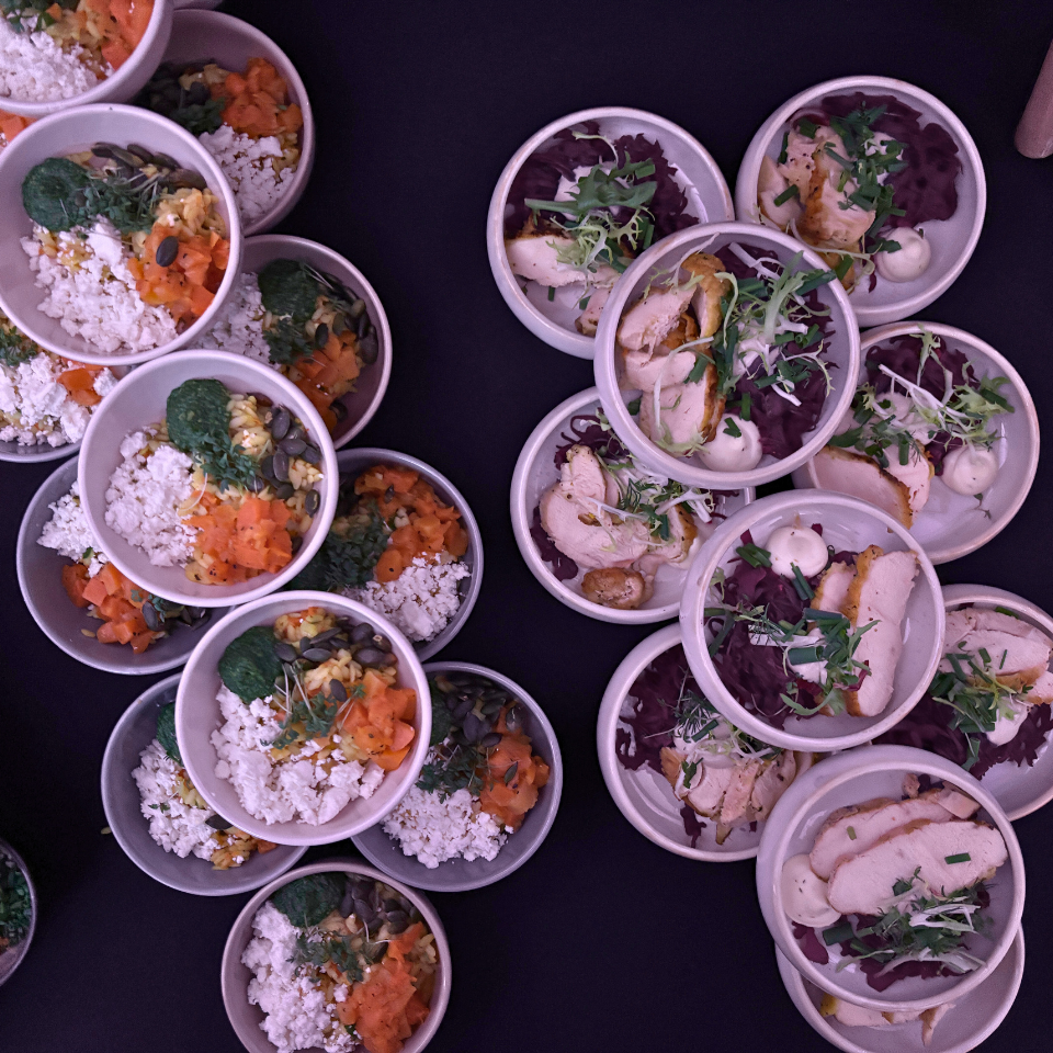 Deutscher Buchpreis im Römer seit 2018 FLOW THE KITCHEN Schächen mit Fingerfoood