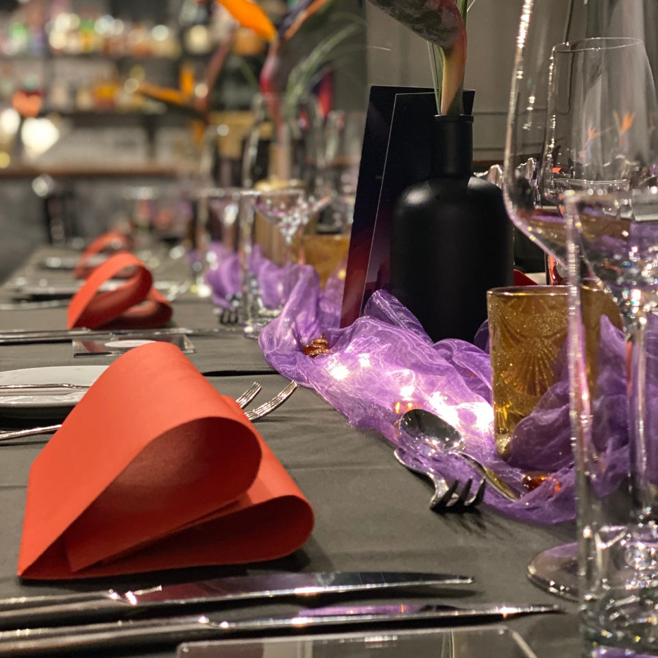 Astrazeneca Le Panther Tischdeko FLOW THE KITCHEN