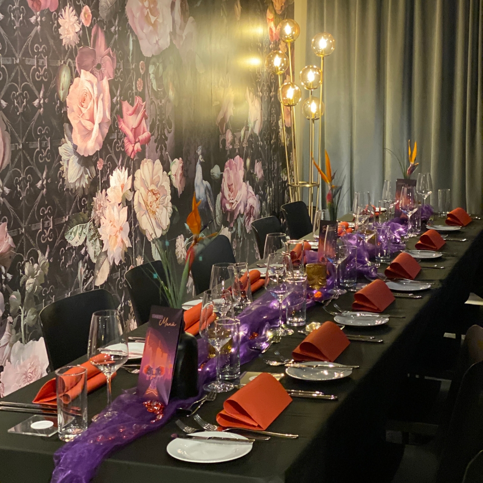 Astrazeneca Le Panther Tischdeko FLOW THE KITCHEN