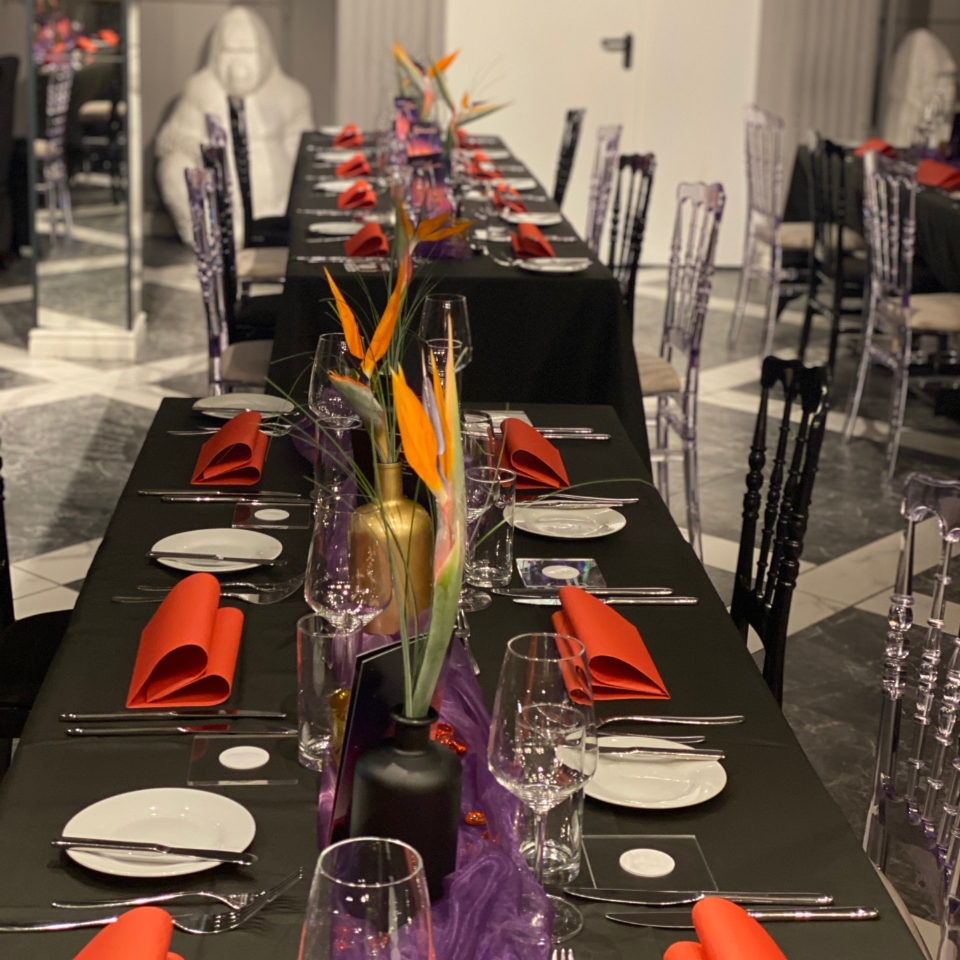 Astrazeneca Le Panther Tischdeko FLOW THE KITCHEN