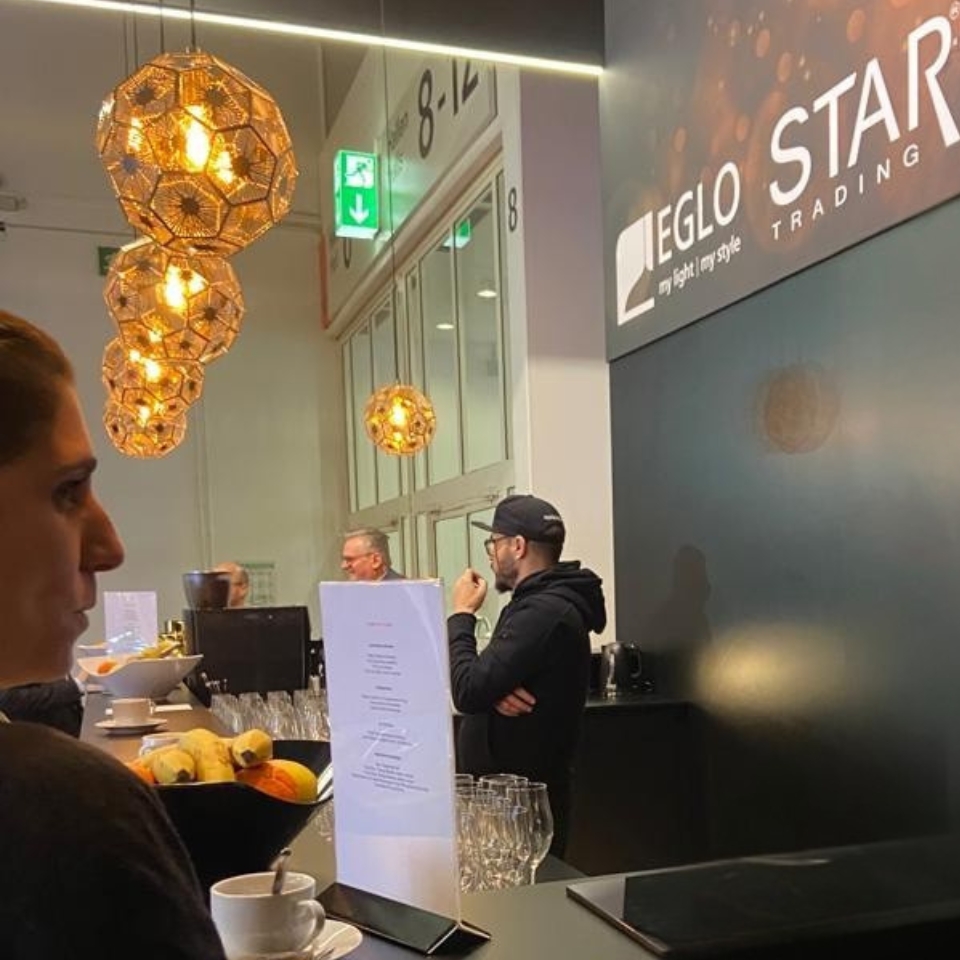 EGLO Christmasworld Messe FLOW THE KITCHEN