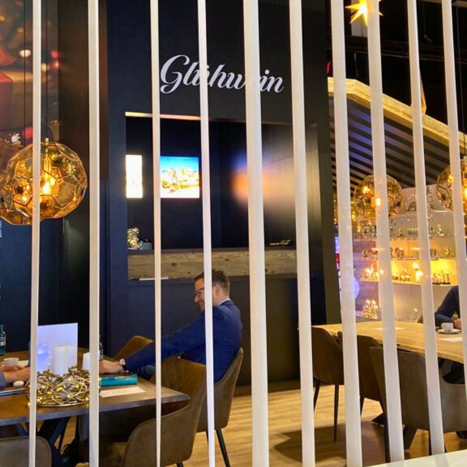 EGLO Christmasworld Messe Glühwein FLOW THE KITCHEN