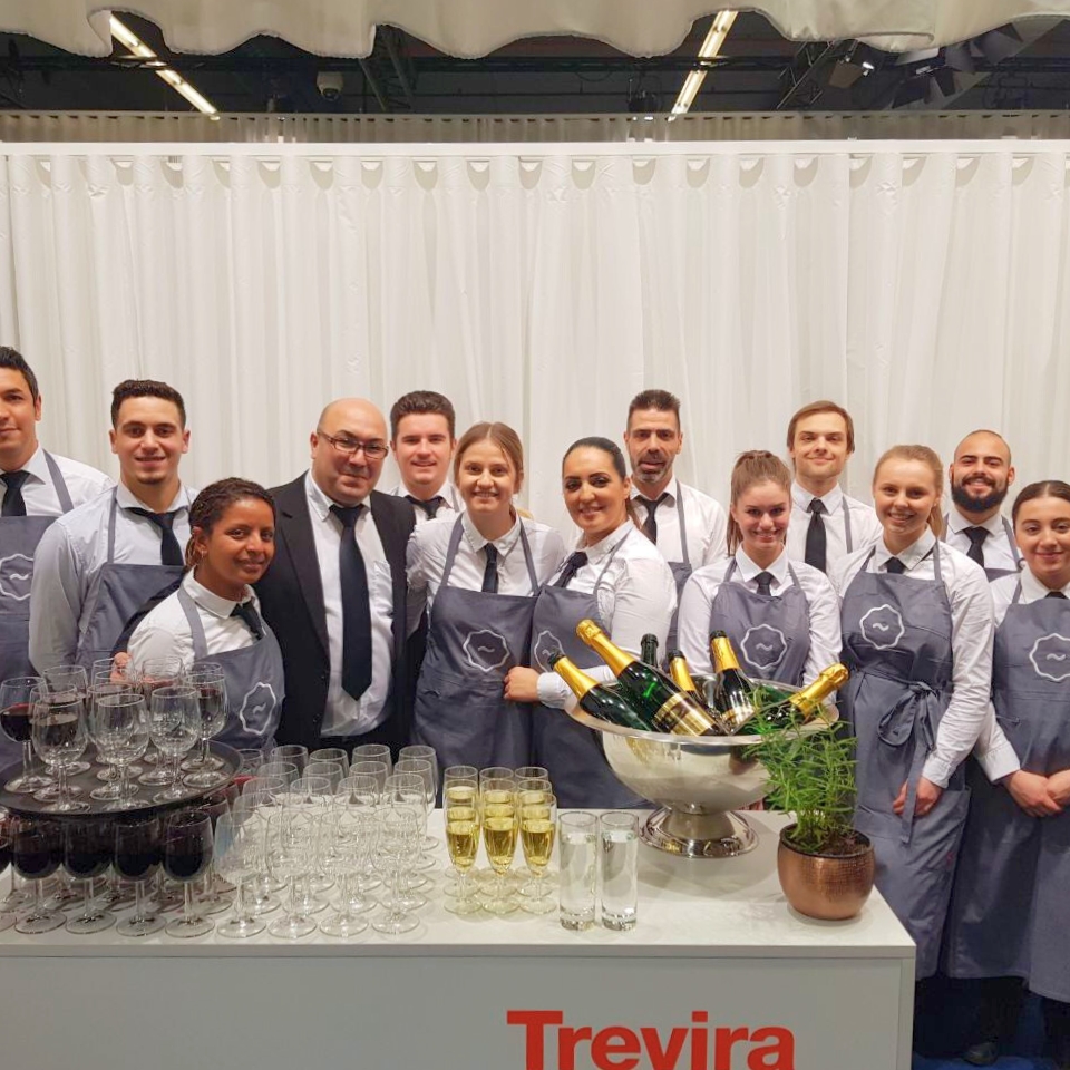 Heimtextil Trevira Servicekräfte FLOW THE KITCHEN