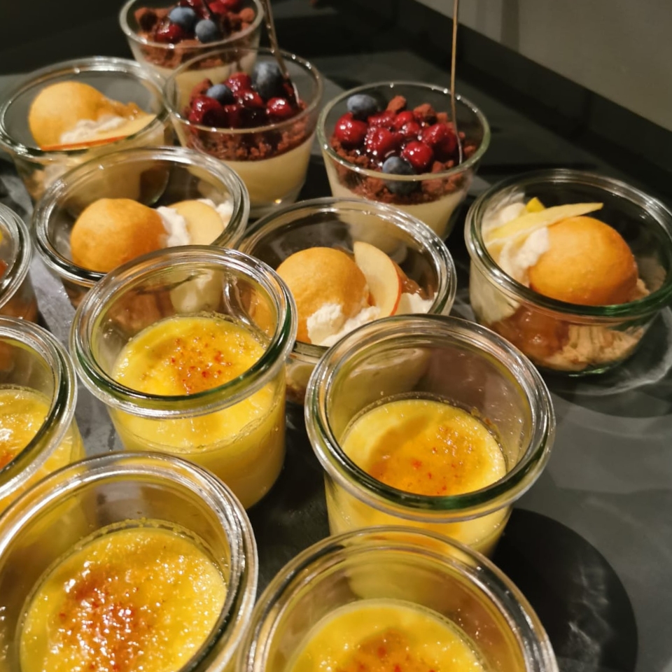 Opel Pure-liner Schiff Dessert FLOW THE KITCHEN