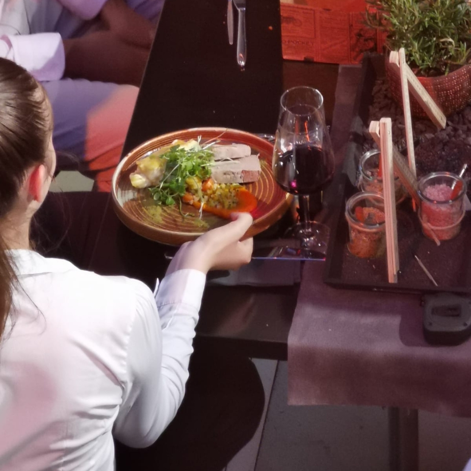 Opel Pure-liner Schiff Dinner FLOW THE KITCHEN