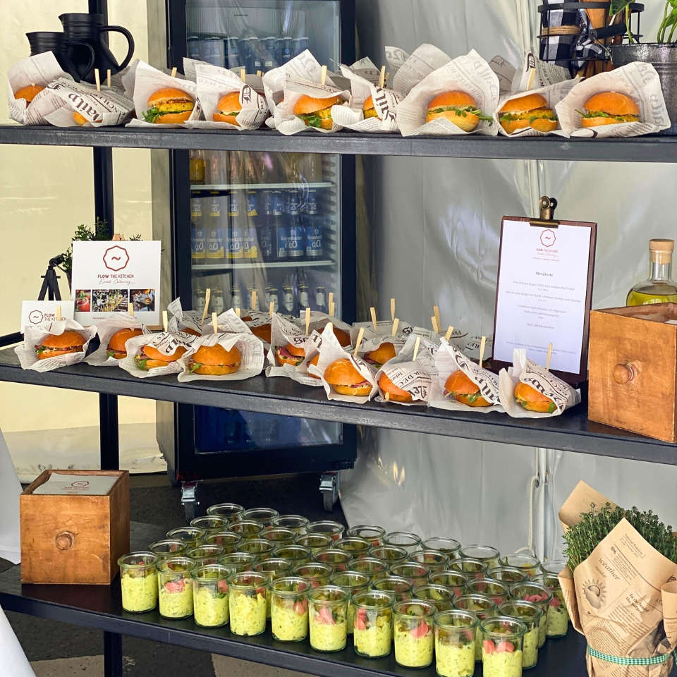 Radrennen Frankfurt Eschborn Fingerfood FLOW THE KITCHEN