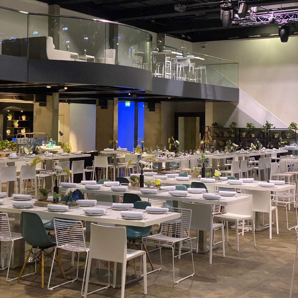 Tecis/ Swiss Life Galadinner Bestuhlung FLOW THE KITCHEN