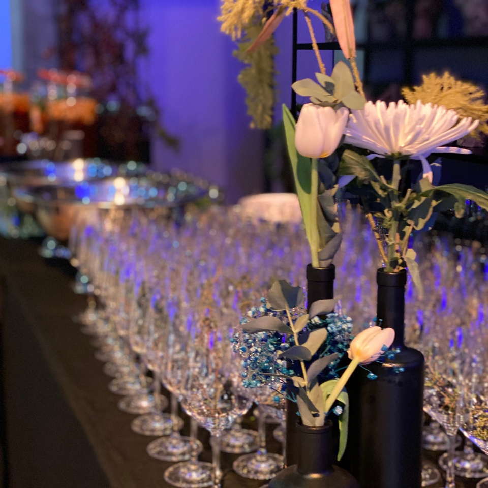 Tecis/ Swiss Life Galadinner Blumen FLOW THE KITCHEN
