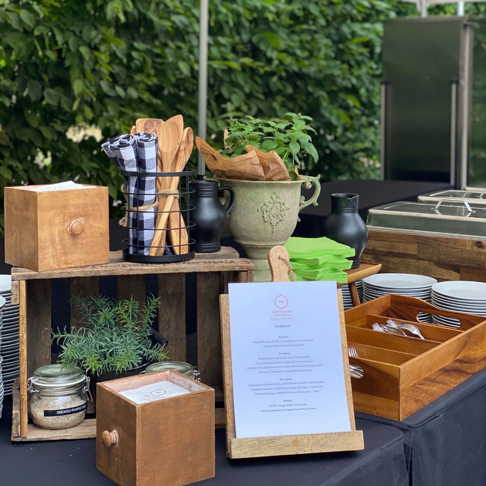 Deloitte Sommerfest Le Panther Deko FLOW THE KITCHEN
