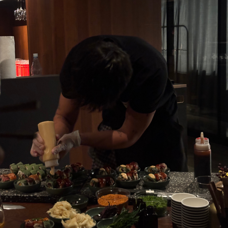 FLOW CIRCLE im THE FLAG im Ruby Louise Hotel FLOW THE KITCHEN EVENT CATERING (2)
