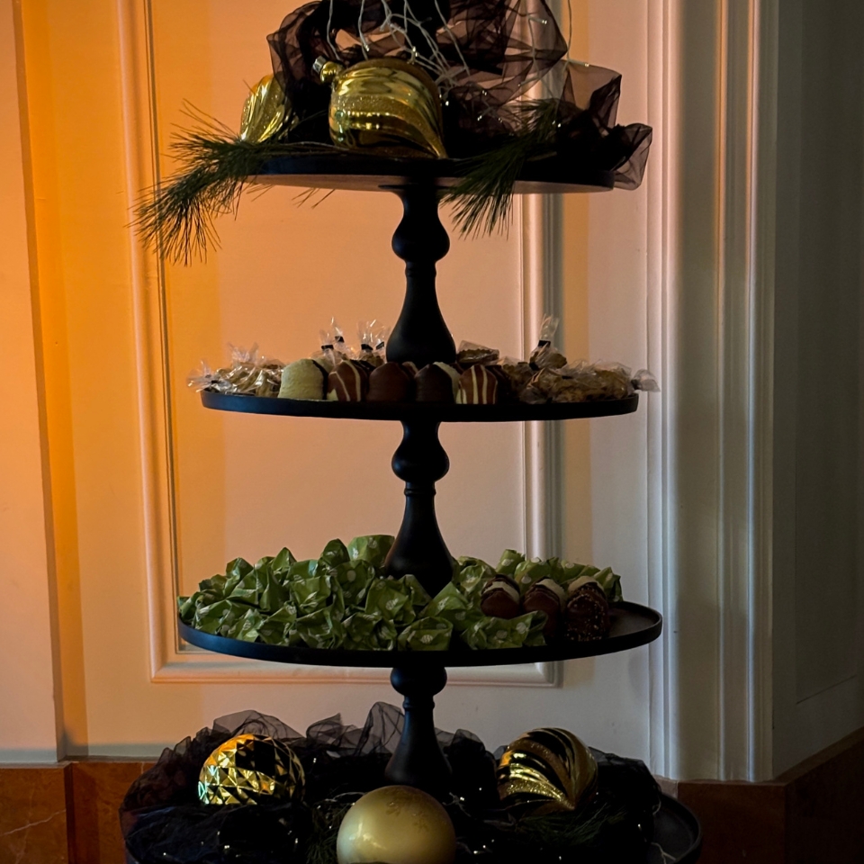 Latham & Watkins LLP Palais Thurn&Taxis Etagere gebrannten Mandeln FLOW THE KITCHEN