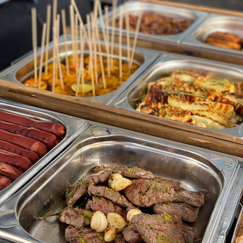 SharkNinja Sommerfest Buffet BBQ FLOW THE KITCHEN
