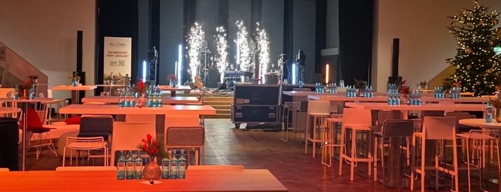 UBS Weihnachtsfeier Momentum Palais Frankfurt FLOW THE KITCHEN