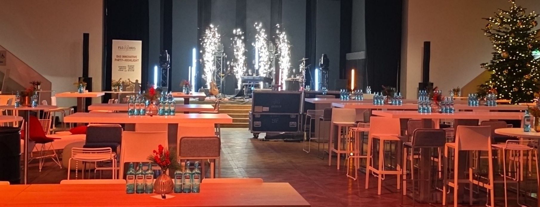 UBS Weihnachtsfeier Momentum Palais Frankfurt FLOW THE KITCHEN